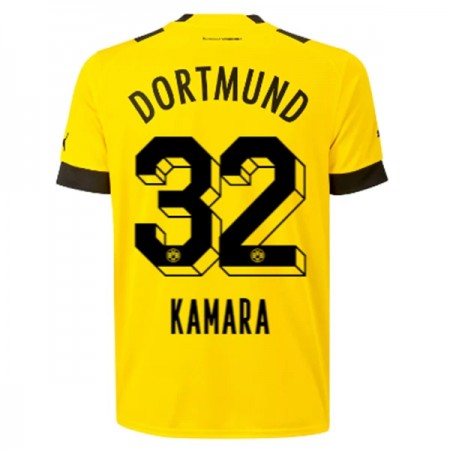 Camiseta de fútbol BVB Borussia Dortmund Kamara 32 1ª equipación 2022/23 Camiseta de fútbol BVB Borussia Dortmund Kamara 32 1ª equipación 2022/23